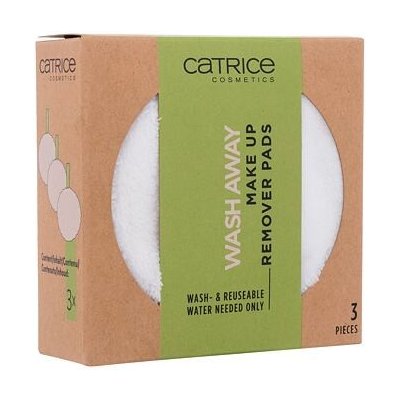Catrice Wash Away Make Up Remover Pads 3 ks
