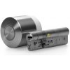 Elektronický zámok NUKI Smart Lock ULTRA, čierny/biely s univerzálnou vložkou v balení
