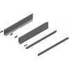 BLUM MERIVOBOX sada E - reling, BLUMOTION S, 40kg, délka 500, orion šedá