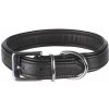 Obojok ACTIVE COMFORT kožený - čierny L:47-54cm/35mm