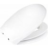 Mereo WC dosky WC doska s integrovanou vložkou, softclose, biela CSS120