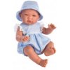 Asi Realistické bábätko Pablo 43cm, v letnom overale