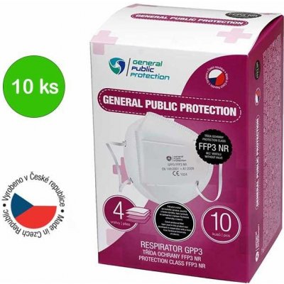 General Public FFP3 respirátor Protection 240 ks