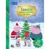 Jiri Models Vianočné aktivity so samolepkami do okien Peppa