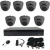 Monitorrs Security 4K AHD 7 kamerový set 8 Mpix Eco GDome (6038K7) (Monitorrs Security)