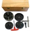 Holzstar® 4-čelisťové sklíčidlo profi m33 × 3,5 - sada