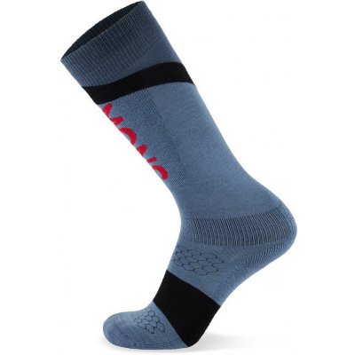 Mons Royale ponožky Ultra Cushion Merino Snow Sock modrá/čierna