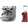 Rocket Espresso Mozzafiato FAST R + Eureka Helios 75, ferrari red