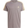 adidas Sportswear | Essentials Single Jersey 3-Stripes | hnedá| S