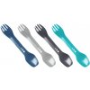 Lifeventure Ellipse Spork 4-Pack - multifunkční příbor (lžíce, vidlička, nůž)