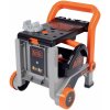 Pracovná dielňa skladacia na kolieskach Bricolo Devil Workmate 3in1 Black&Decker Smoby s kufríkom a 19 doplnkov