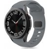 Tech-protect Silicone Line remienok na Samsung Galaxy Watch 4 / 5 / 5 Pro / 6 / 7 / FE, crayon grey