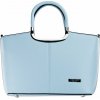 NICOLE dámska koženková kabelka Nebeská modrá