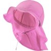 Detský UV klobúk flapper plátno UV50+ farba ružová 737 STERNTALER Veľkosť: 47cm