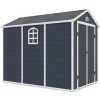 Hardmaister záhradný domček VERMONT 190 x 280 cm studená sivá, NOVINKA
