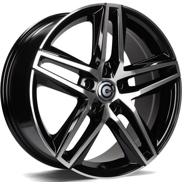 CARBONADO Stormy 7,5x17 5x112 ET42 black front polished