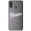 Picasee silikonový průhledný obal pro Huawei P30 Lite - Picasee - old logo - white