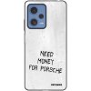 Picasee silikónový čierny obal pre Xiaomi Redmi Note 12 Pro 5G - White Fuel