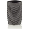 KELA Pohár ALEXIA poly sivá H 10,5 cm / Ř 7cm KL-24140