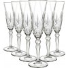RCR Poháre na sekt Melodia 6 x 160 ml