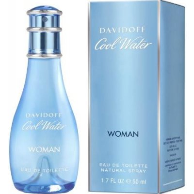 Davidoff Cool Water Woman 50 ml Toaletná voda pre ženy