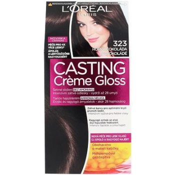 L'Oréal Casting Creme Gloss šetrné zloženie bez amoniaku Horká čokoláda č.323