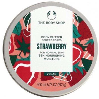 The Body Shop Telové maslo pre normálnu pokožku Strawberry ( Body Butter) 200 ml