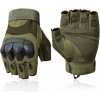 DRAGOWA TACTICAL Taktické rukavice Adler short, zelená - XL