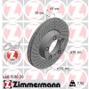 ZIMMERMANN Brzdový kotúč 460.1590.20