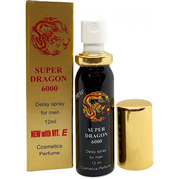 Afrodiziakum Dragon Spray Super Dragon 6000 Delay Spray 12ml