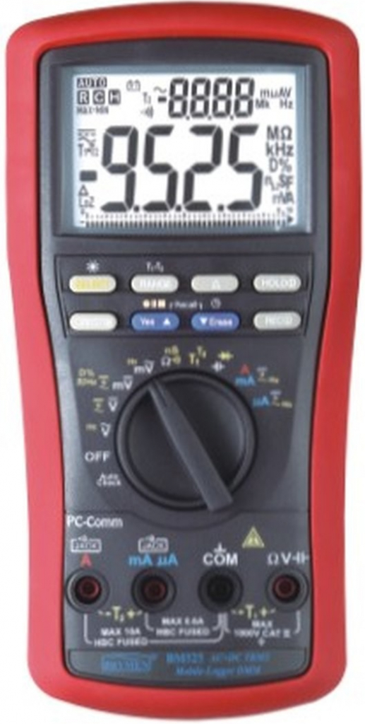 BM525s Multimeter-logger (87000om), TRMS, USB Brymen multimetr; LCD (9999), ; 5x/s