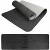 LIFEFIT YOGA MAT LOTOS DUO, 183 × 58 × 0,6 cm, čierna