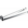 COLOMBO CB - TRENTA B3012 - Držiak na uteráky dvojitý 35 cm CHL - chróm lesklý (CR)