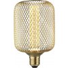 Paulmann 29085 LED E27 Válcové svítidlo se špirálou 4.2 W zlatá (Ø x v) 100 mm x 162 mm 1 ks; 29085