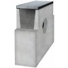 Bielbet A15 A15620X250X700.10 zberná betónová vpust s pozinkovanou mrežou 500 x 250 x 700 mm 200 mm | cena za kus
