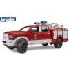 Bruder 2544 RAM 2500 Hasičské vozidlo se světelným a zvukovým majákem