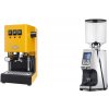 Gaggia New Classic EVO, yellow + Eureka Atom Specialty 75, chrome