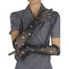 Subblime - 957469shine transparent gloves black s/m