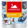 Harmony Bob a Bobek kuchynské utierky, 2 vrstvové, 2 role