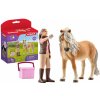 Schleich 41431 Kobyla koňa Islandského s ošetrovateľkou