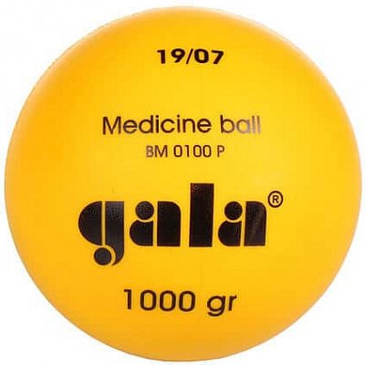 Gala BM P plastový medicinální míč 600 g Hmotnost: 0,6 kg