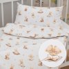 Biante Detské bavlnené posteľné obliečky do postieľky Sandra SA-732 Medvedie bábätká na bielom Do postieľky 90x130 a 40x60 cm