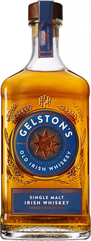 Gelstons Single Malt 40% 0,7 l (čistá fľaša)