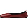 Ahinsa Shoes Extra Narrow Ballerinas Ananda - Burgundy 38