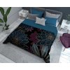 Detexpol přehoz na postel Modré kvety 220 x 240 cm