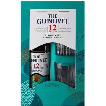 The Glenlivet 12y 40% 0,7 l (darčekové balenie 2 poháre)