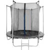 Sieť Skipjump GS08, ochranná, vnútorná, pre trampolíny, PE, čierna, 244 cm