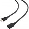 Kábel CABLEXPERT HDMI-HDMI 3m, 1.4, M / F tienený, pozlátené kontakty, predlžovacie, čierny CC-HDMI4X-10