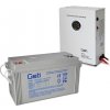 Zdroj záložný GETI GEP701 sinus 700W nástenný + baterie 120Ah