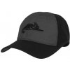 Helikon-Tex šiltovka s logom - PolyCotton Ripstop - Black / Shadow Grey B